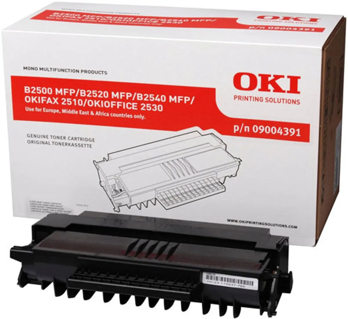 OKI 09004391 Toner schwarz