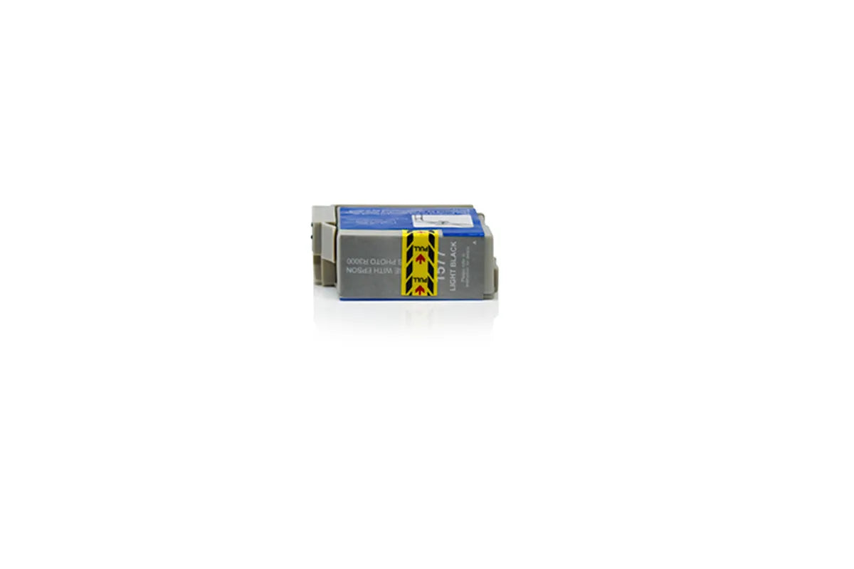 Kompatibel zu Epson T1577 / C13T15774010 Tinte photo schwarz