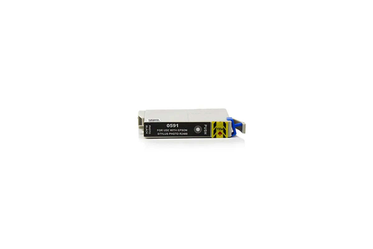 Kompatibel zu Epson T0591 / C13T05914010 Tinte photo schwarz