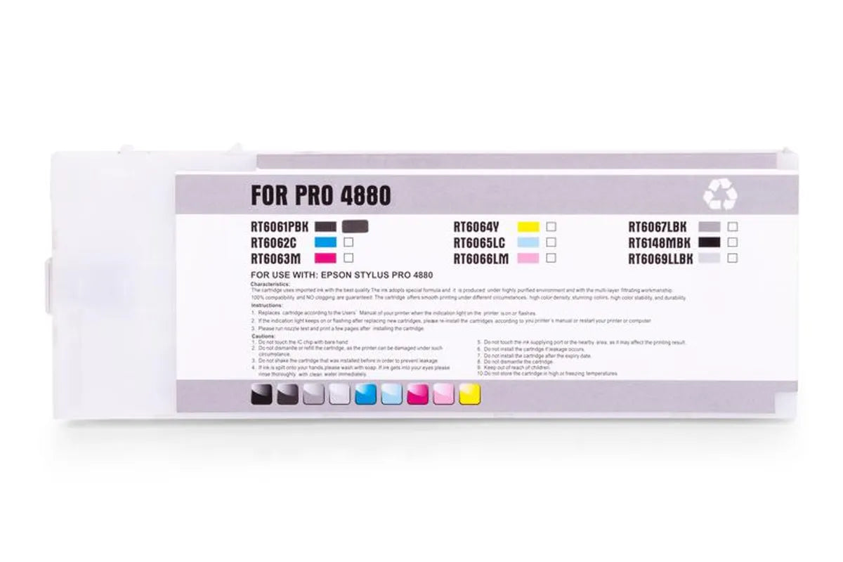 Kompatibel zu Epson T6061 / C13T606100 Tinte photo schwarz