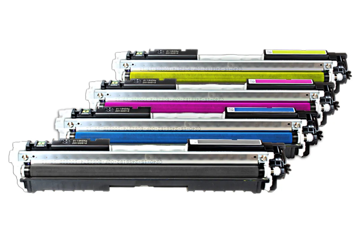 Kompatibel zu HP 126A / CE310A - CE313A Toner schwarz, cyan, magenta, gelb