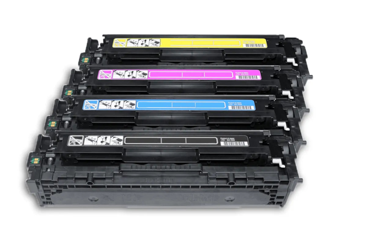 Kompatibel zu HP 128A / CE320A - CE323A Toner schwarz, cyan, magenta, gelb
