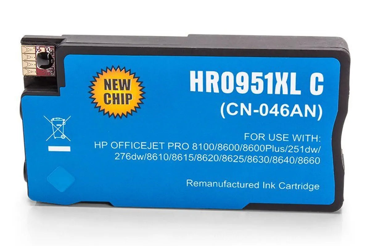 Kompatibel zu HP 951XL / CN046AE Tinte cyan