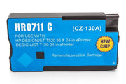 Kompatibel zu HP 711 / CZ130A Tinte cyan