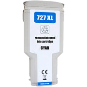 Kompatibel zu HP 727 / F9J76A Tinte cyan