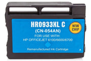 Kompatibel zu HP 933XL / CN054AE Tinte cyan