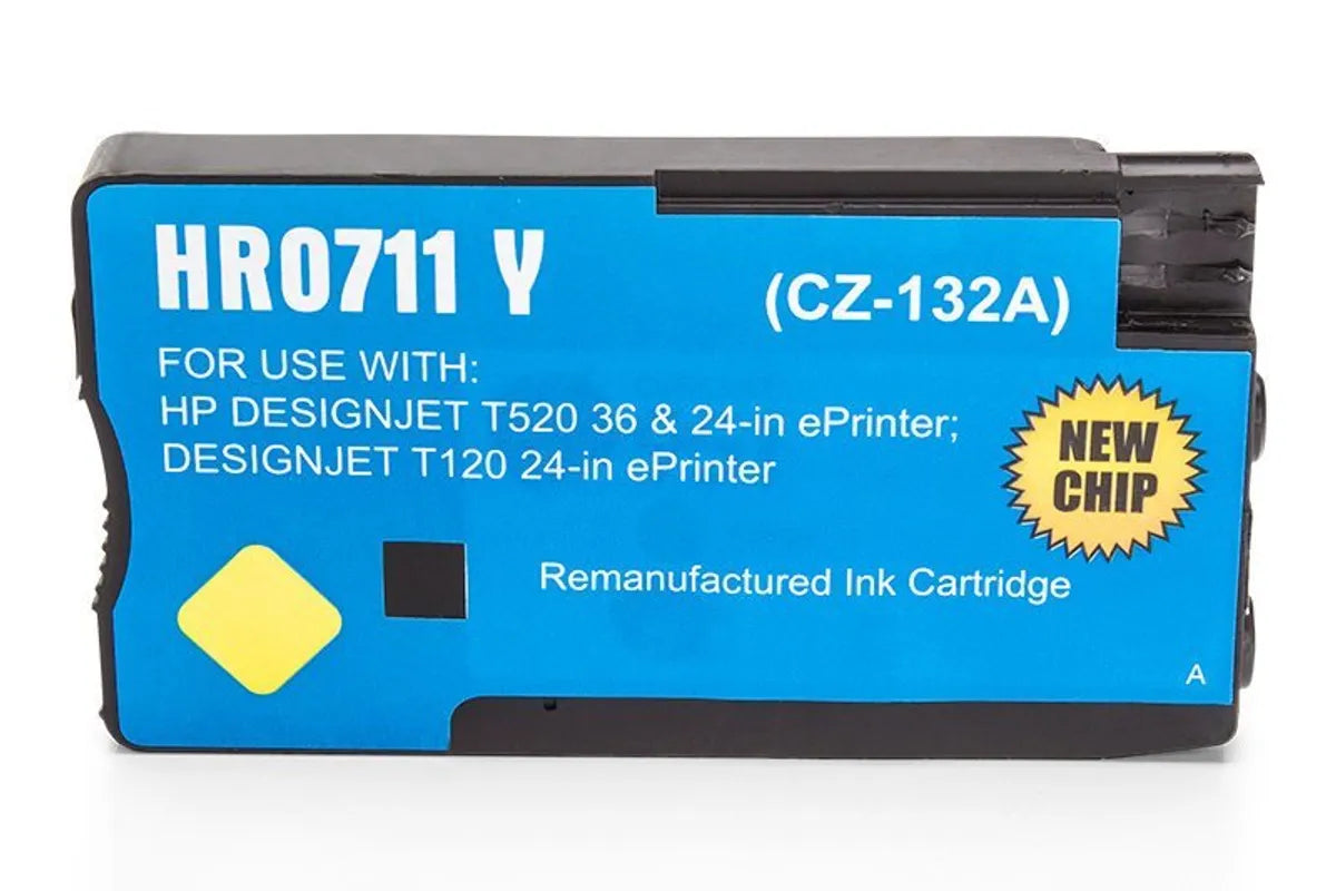 Kompatibel zu HP 711 / CZ132A Tinte gelb