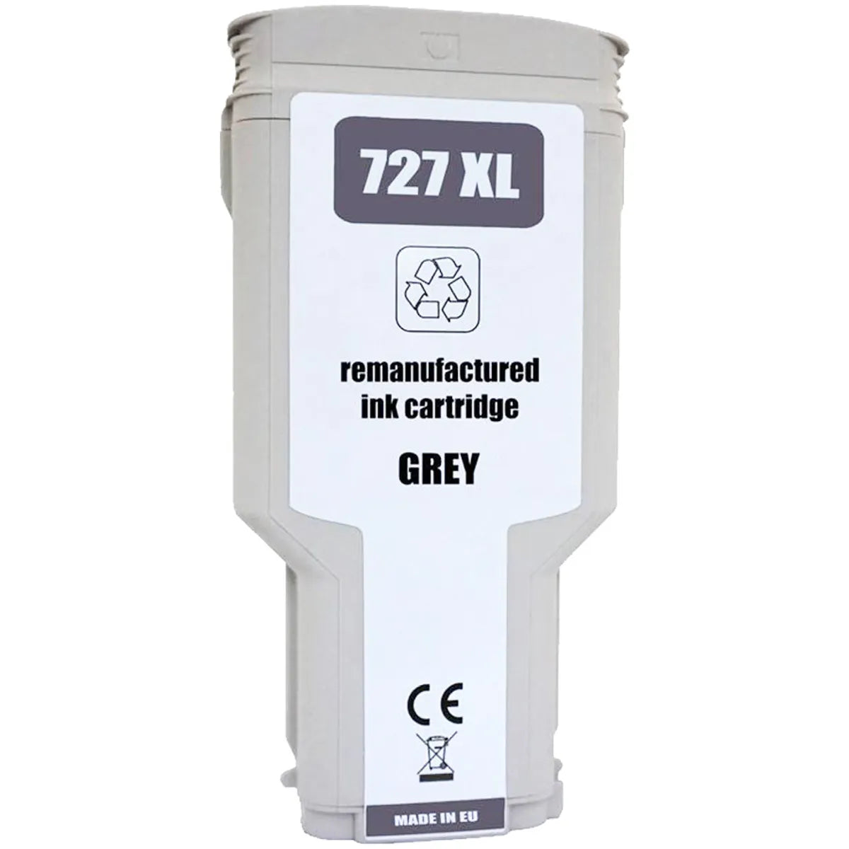 Kompatibel zu HP 727 / F9J80A Tinte grau