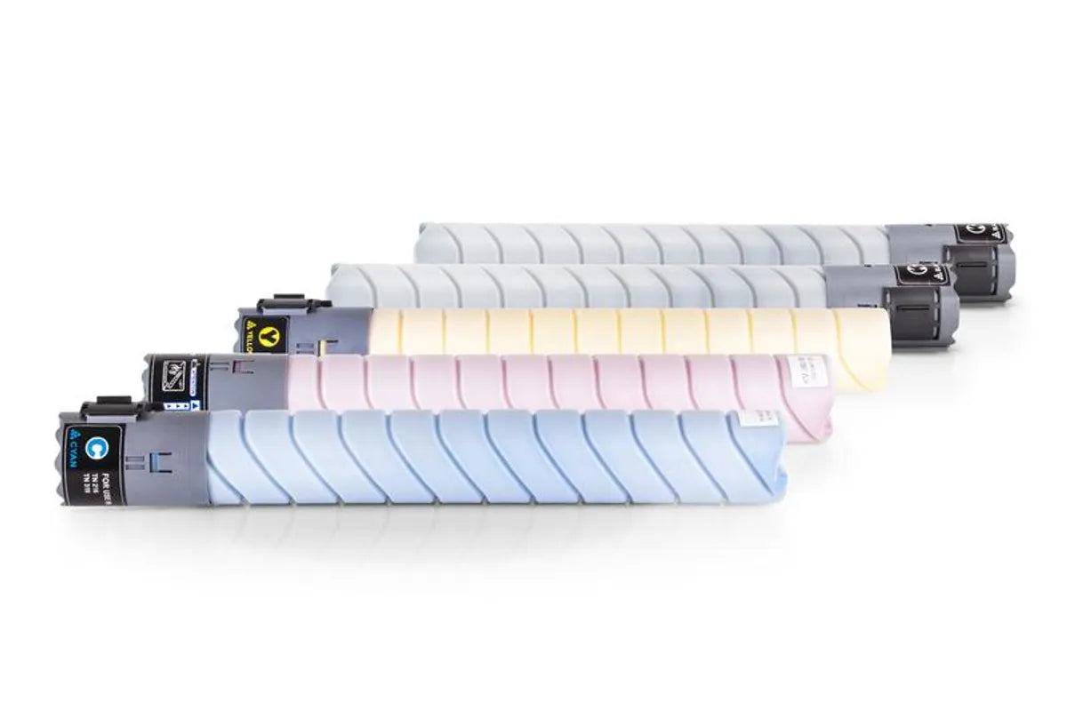 Kompatibel zu Konica Minolta TN-216 / A11G151 - A11G451 Toner schwarz, cyan, magenta, gelb