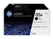 HP 05D / CE505D Toner Doppelpack schwarz (2 Stück)