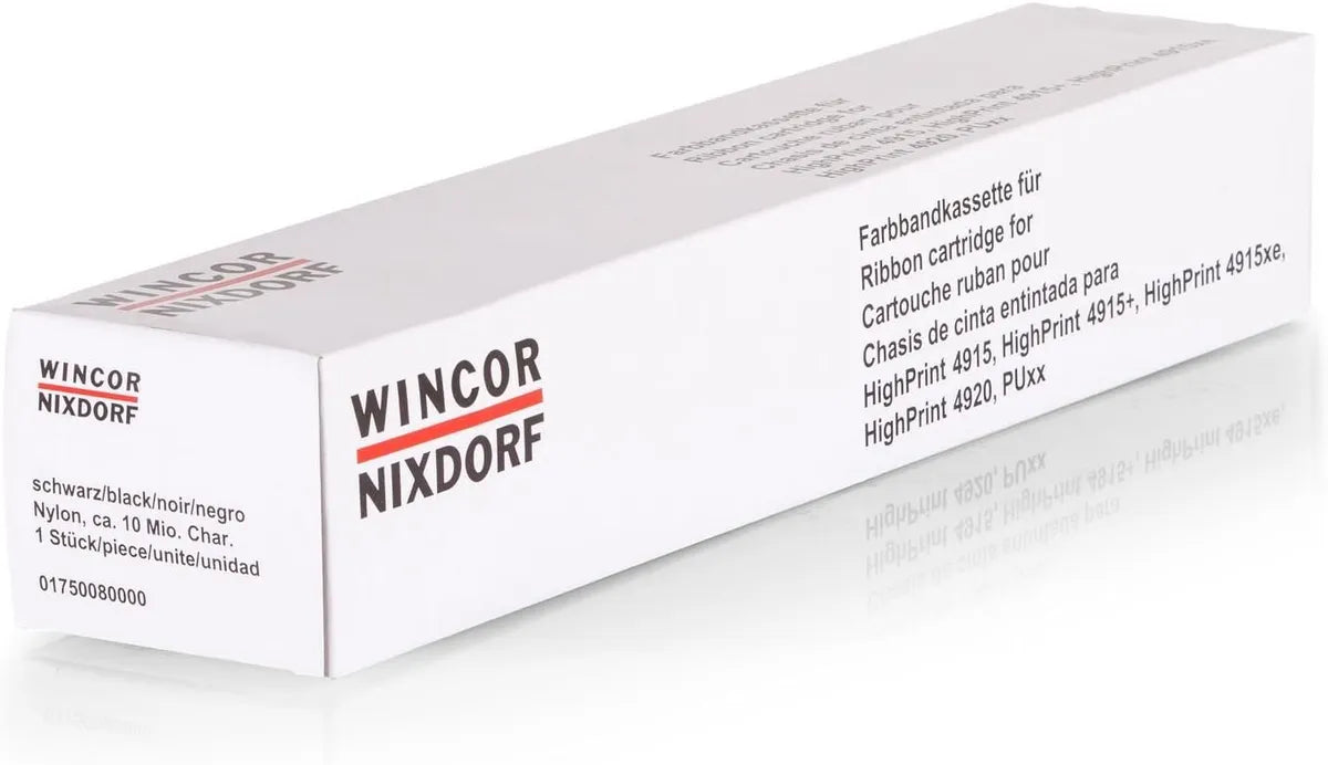Wincor-Nixdorf 01750080000  Farbband /Farbrolle schwarz