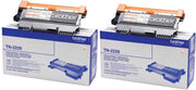 Brother TN-2220 Toner Doppelpack schwarz (2 Stück)