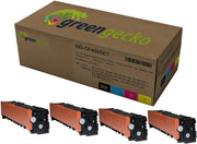 XXL green gecko Toner Sparset kompatibel zu HP 201X / CF400X-CF403X schwarz, cyan, magenta, gelb (4 Stück)