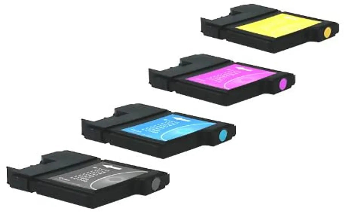 Kompatibel zu Brother LC-1100 Tinte schwarz, cyan, magenta, gelb