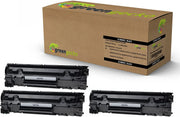 green gecko Toner Sparset kompatibel zu HP 79A / CF279A schwarz  (3 Stück)