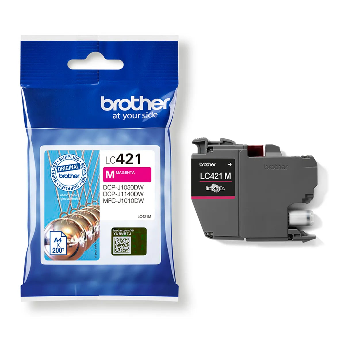 Brother LC-421 / LC-421M Tinte magenta
