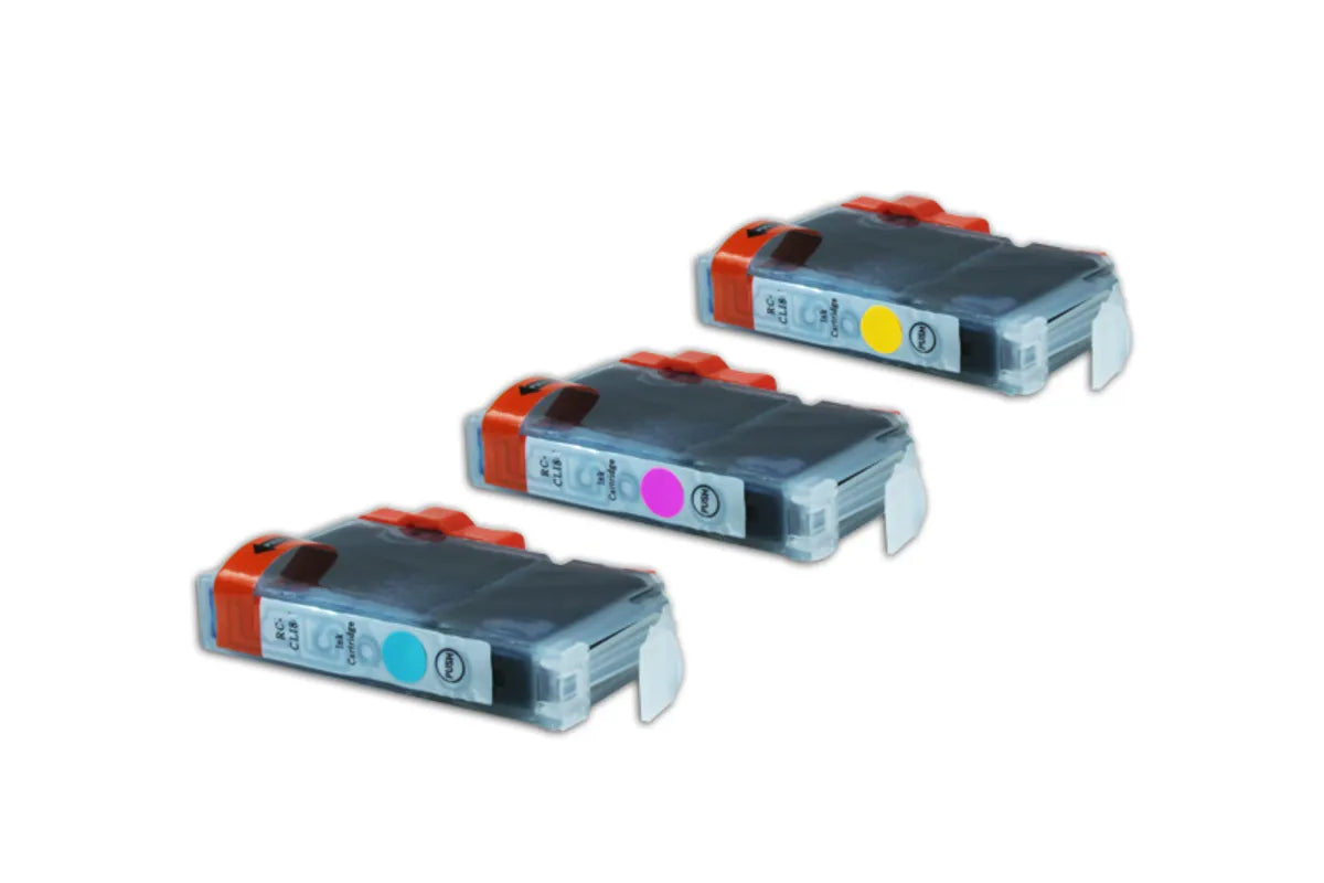 Kompatibel zu Canon CLI-8 / 0621B029 / 0621B026 Tinte cyan, magenta, gelb