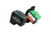 Kompatibel zu Lexmark No 16/17 / No 26/27 / 80D2952 / 80D2126 Tinte schwarz, color
