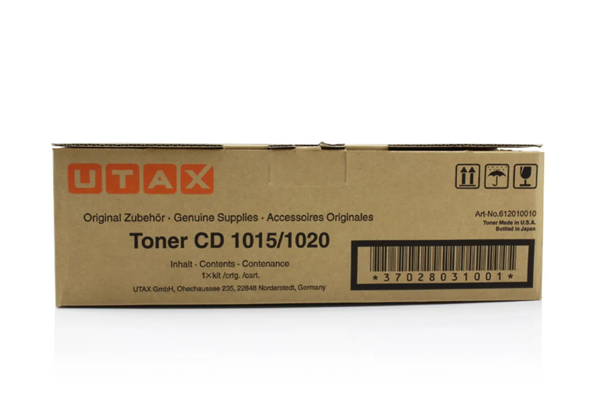 Utax 612010010 / 612010015 / CD1015 Toner schwarz