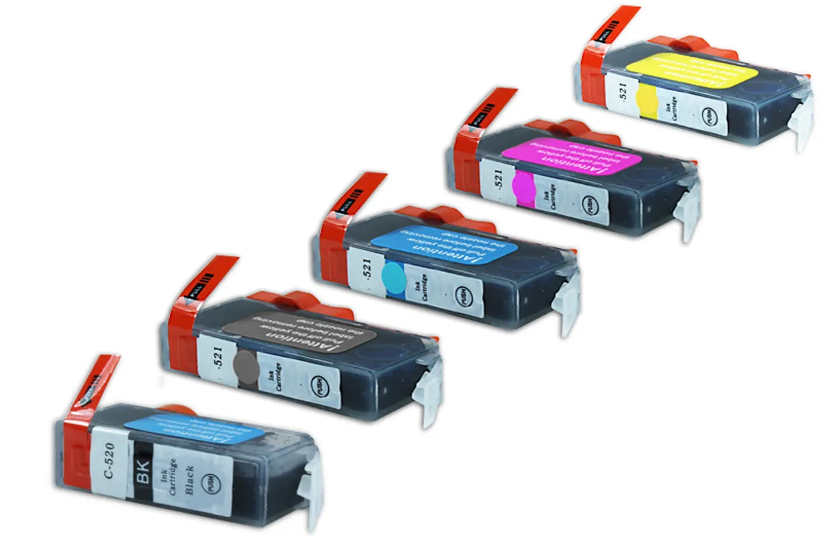 Kompatibel zu Canon PGI-525 - CLI-526 Tinte schwarz, cyan, magenta, gelb, photo schwarz