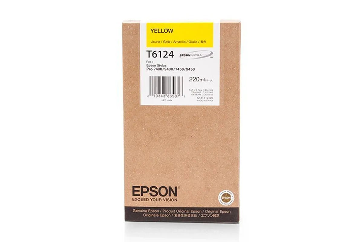 Epson T6124 / C13T612400 Tinte gelb