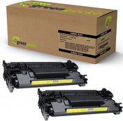 green gecko Toner Doppelpack kompatibel zu HP 26XD / CF226XD schwarz  (2 Stück)