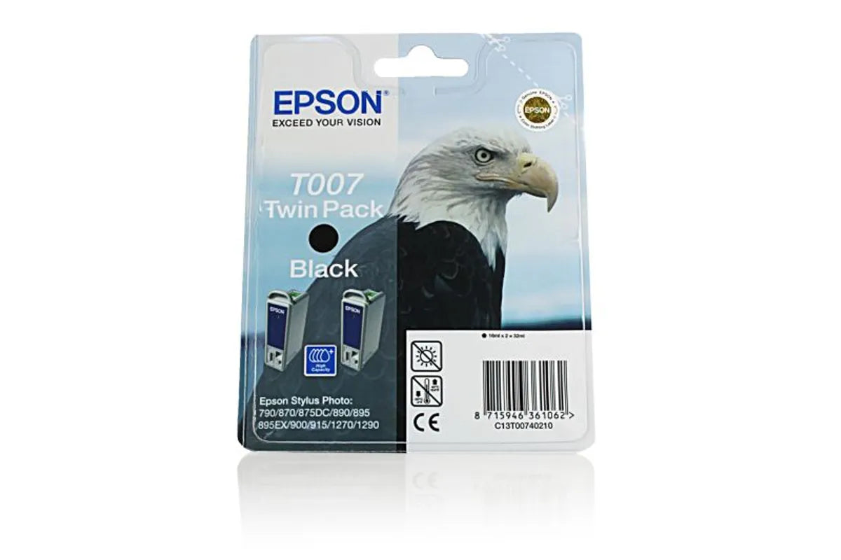 Epson T007 / C13T00740110 Tinte schwarz