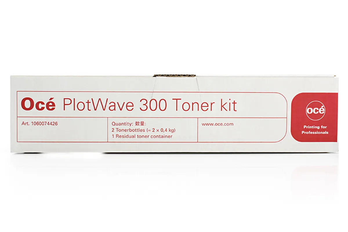 OCE 1060074426 / 106.007.4426 / 1070066394 / 107.0066.394 / 1070129856 / 6826B001 Toner Doppelpack schwarz (2 Stück)