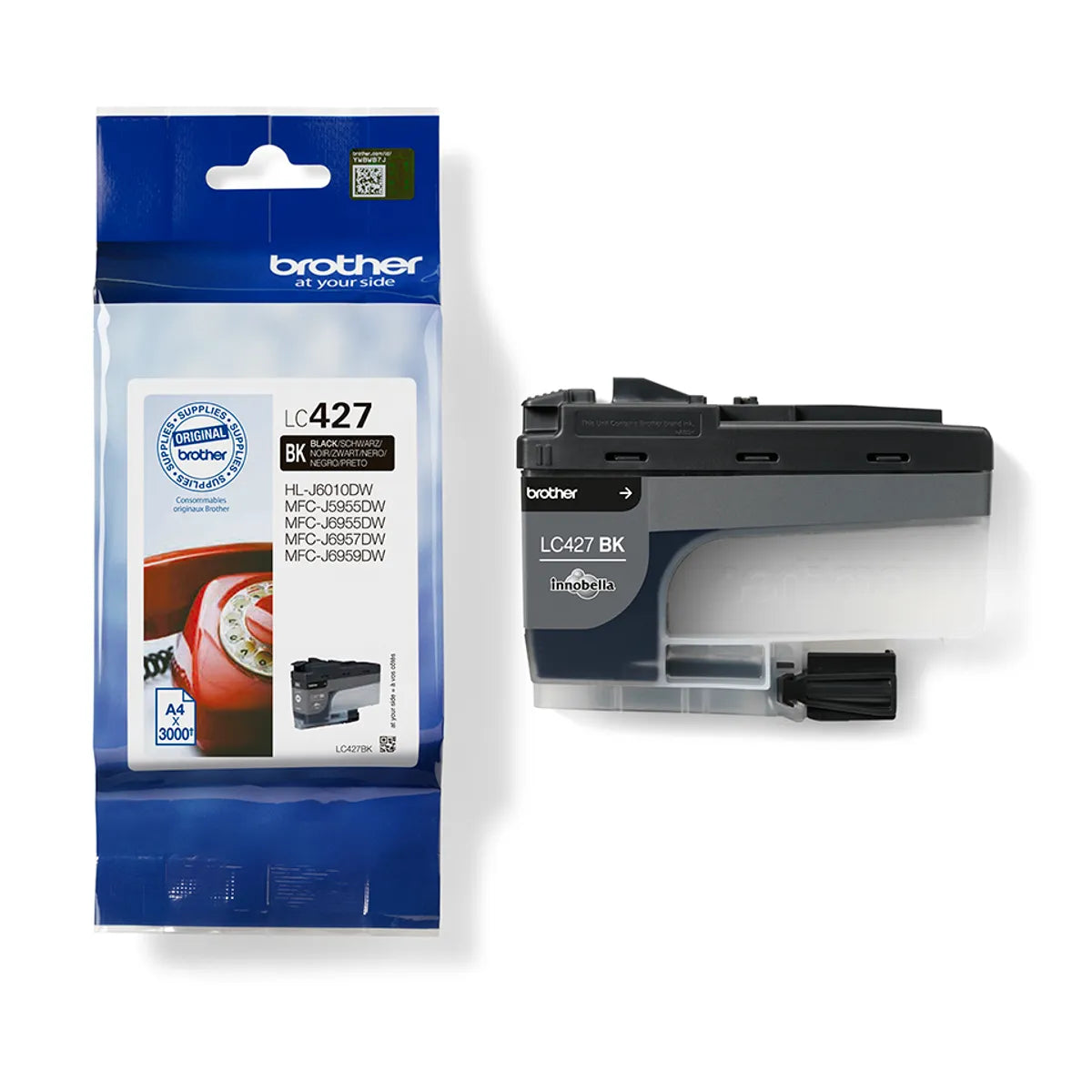 Brother LC-427 / LC-427BK Tinte schwarz