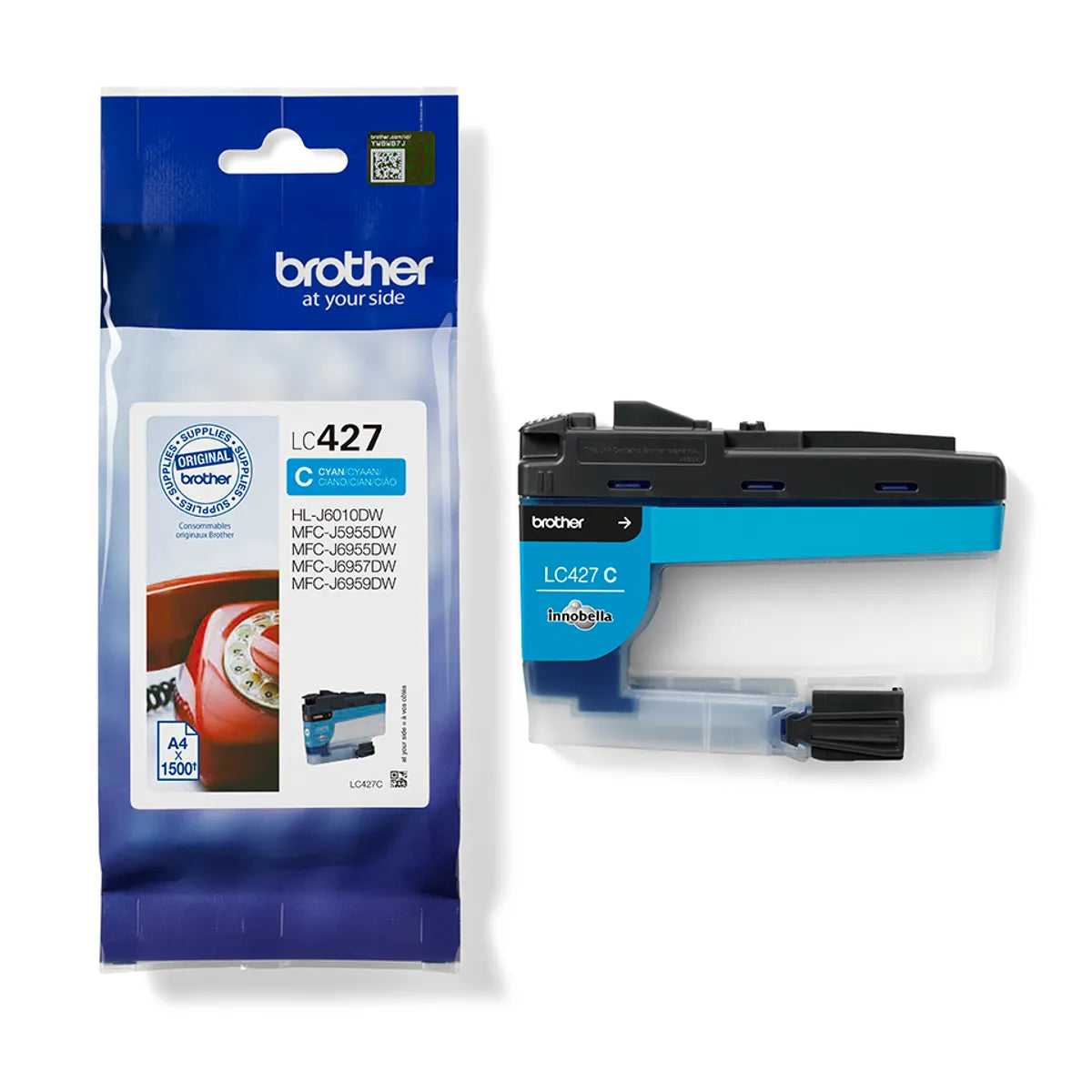 Brother LC-427 / LC-427C Tinte cyan