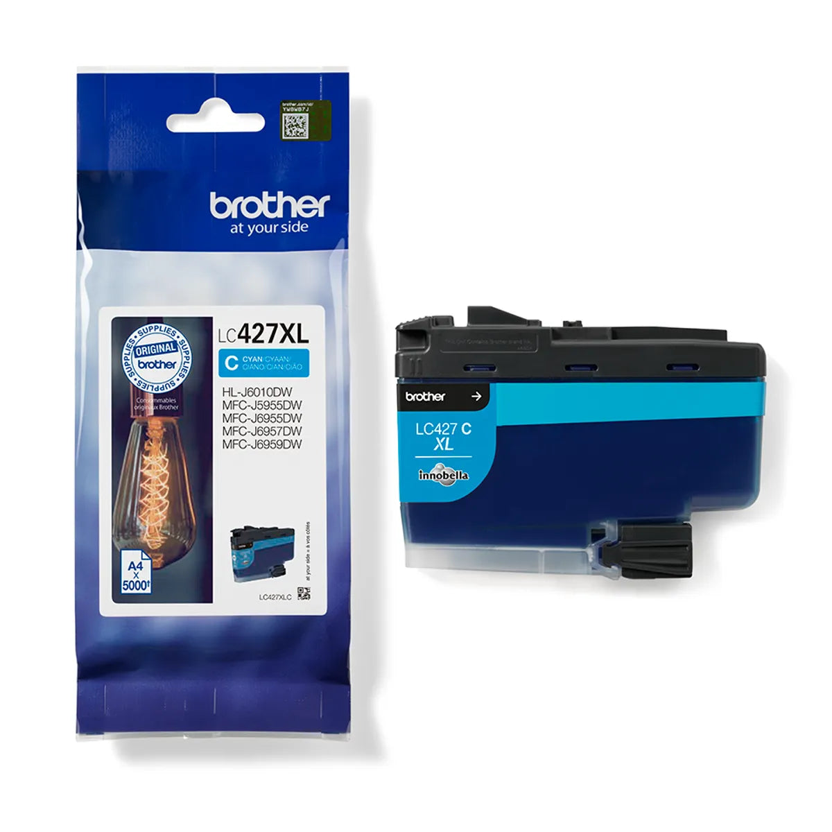 Brother LC-427XL / LC-427XLC Tinte cyan