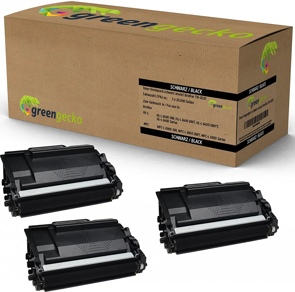 Kompatibel zu Brother TN-3520 Toner schwarz