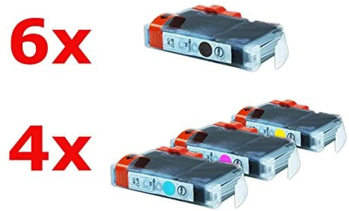 Kompatibel zu Canon CLI-8 / 0620B001-0623B001 Tinte schwarz, cyan, magenta, gelb