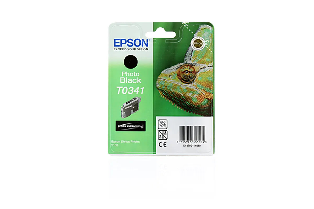 Epson T0341 / C13T03414010 Tinte photo schwarz