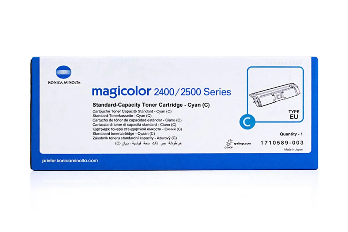 Konica Minolta A00W331 / 1710589-003 / 171-0589-003 Toner cyan