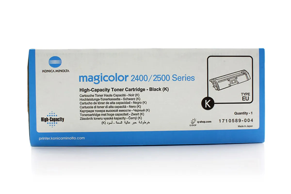 Konica Minolta A00W432 / 1710589-004 / 171-0589-004 Toner schwarz