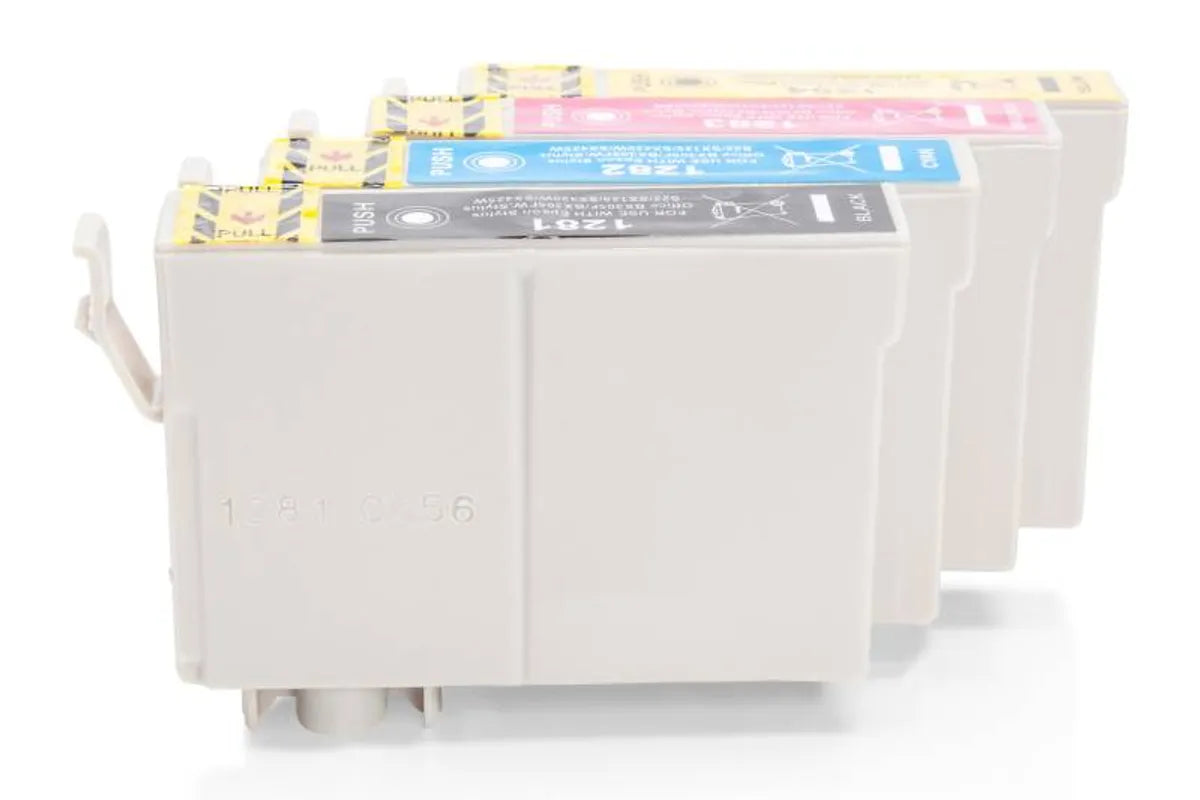 Kompatibel zu Epson T1285 / C13T12854010 Tinte schwarz, cyan, magenta, gelb