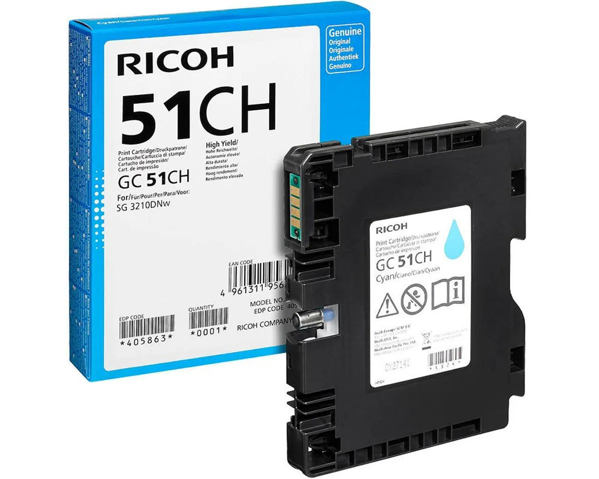 Ricoh GC-51CH / 405863 Tinte cyan