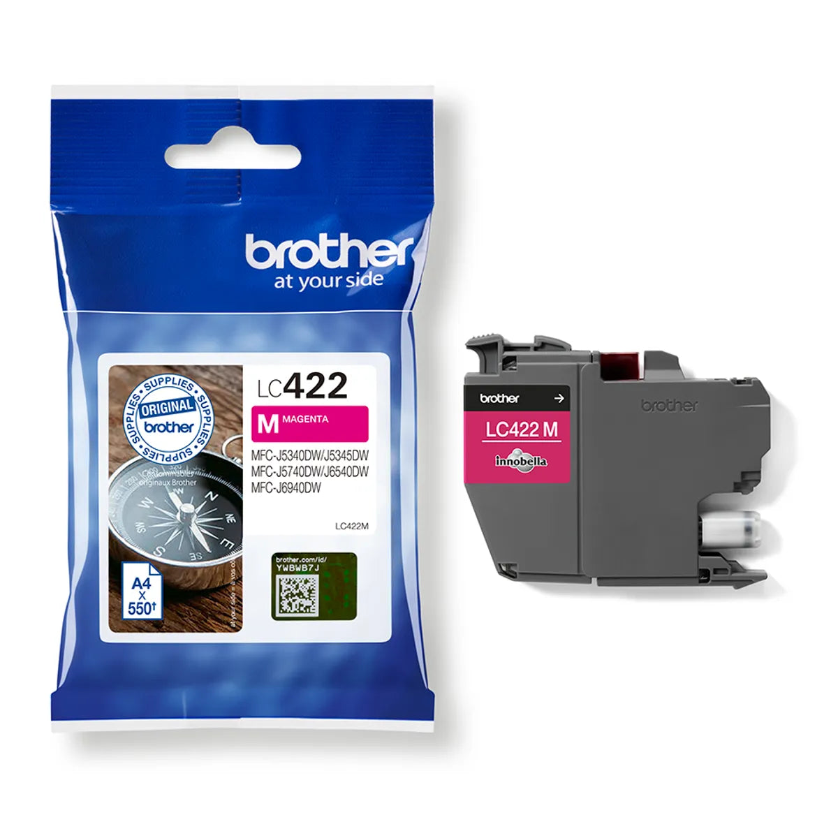 Brother LC-422 / LC-422M Tinte magenta