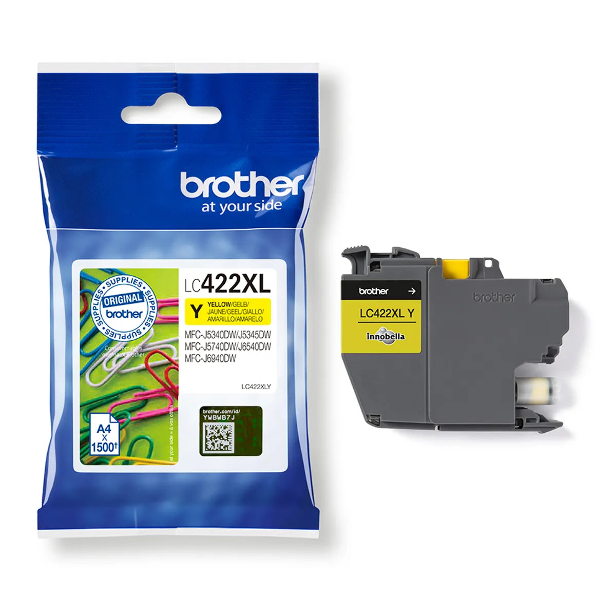 Brother LC-422XL / LC-422XLY Tinte gelb
