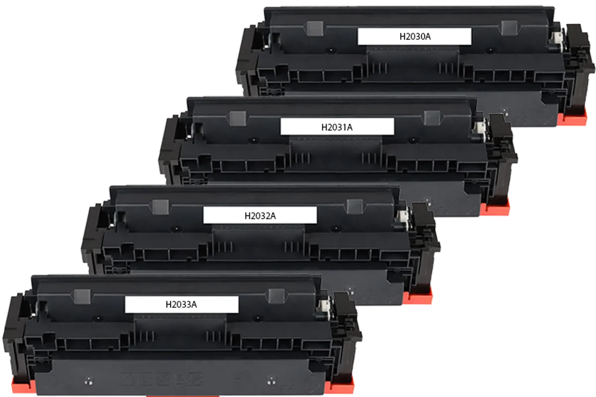 Kompatibel zu HP 415A / W2030A - W2033A Toner schwarz, cyan, magenta, gelb