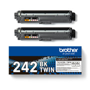 Brother TN-242BK TWIN Toner Doppelpack schwarz (2 Stück)