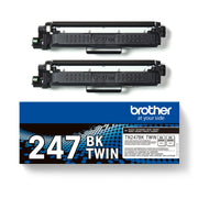 Brother TN-247BK TWIN Toner Doppelpack schwarz (2 Stück)