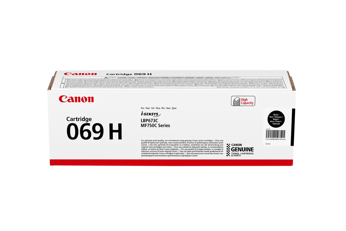 Canon 069H / 5098C002 / 5098C004 Toner schwarz