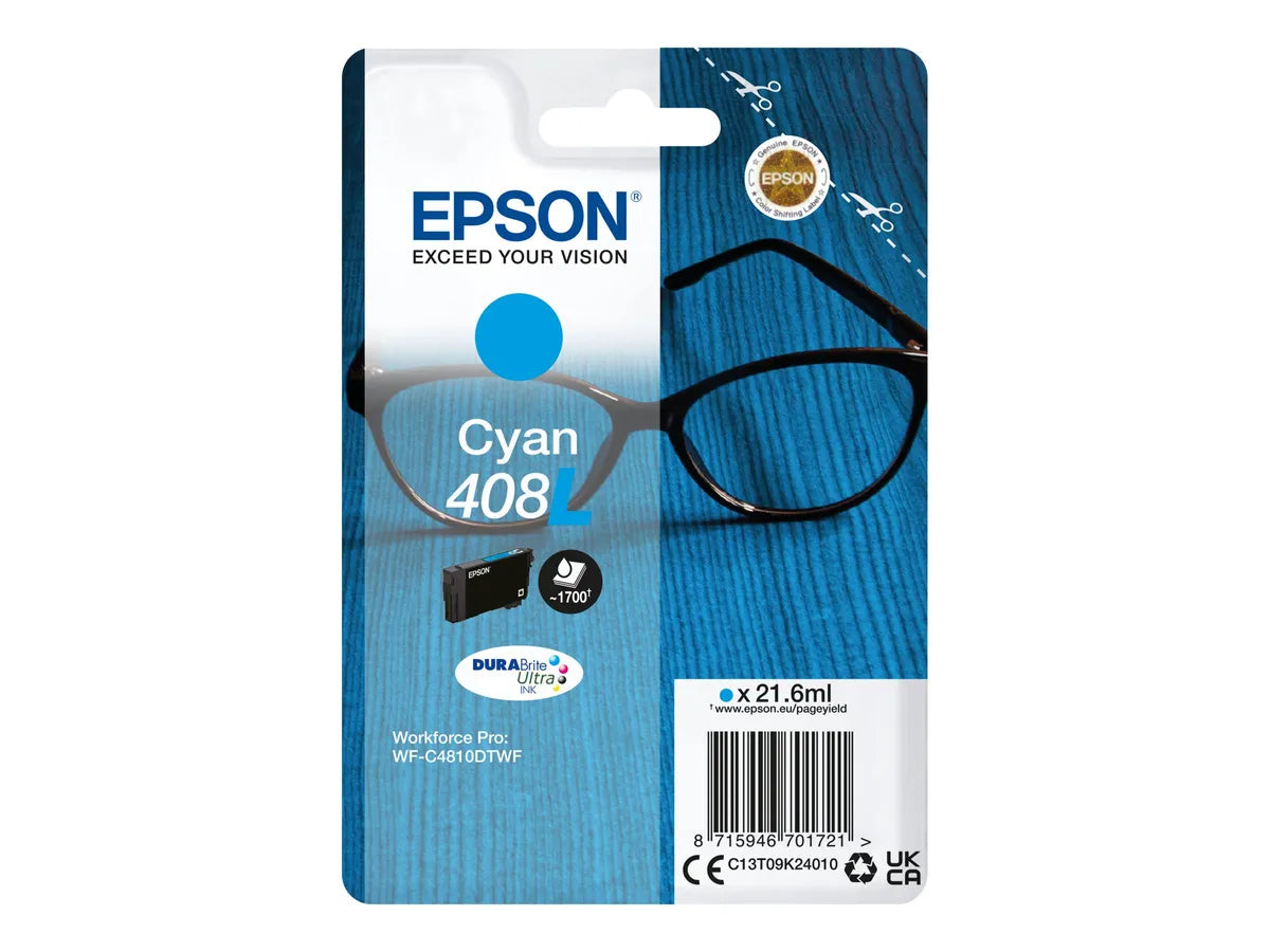 Epson 408L / T09K2 / C13T09K24010 Tinte cyan