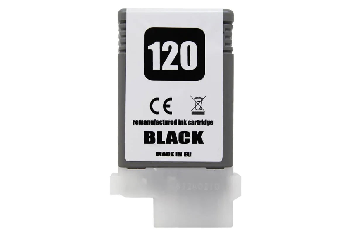 Kompatibel zu Canon PFI-120BK / 2885C001 Tinte schwarz