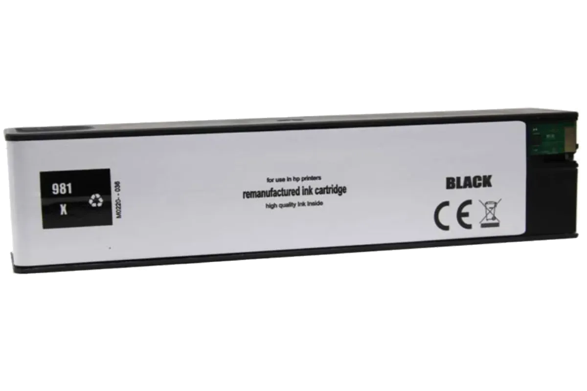 Kompatibel zu HP 981X / L0R12A Tinte schwarz