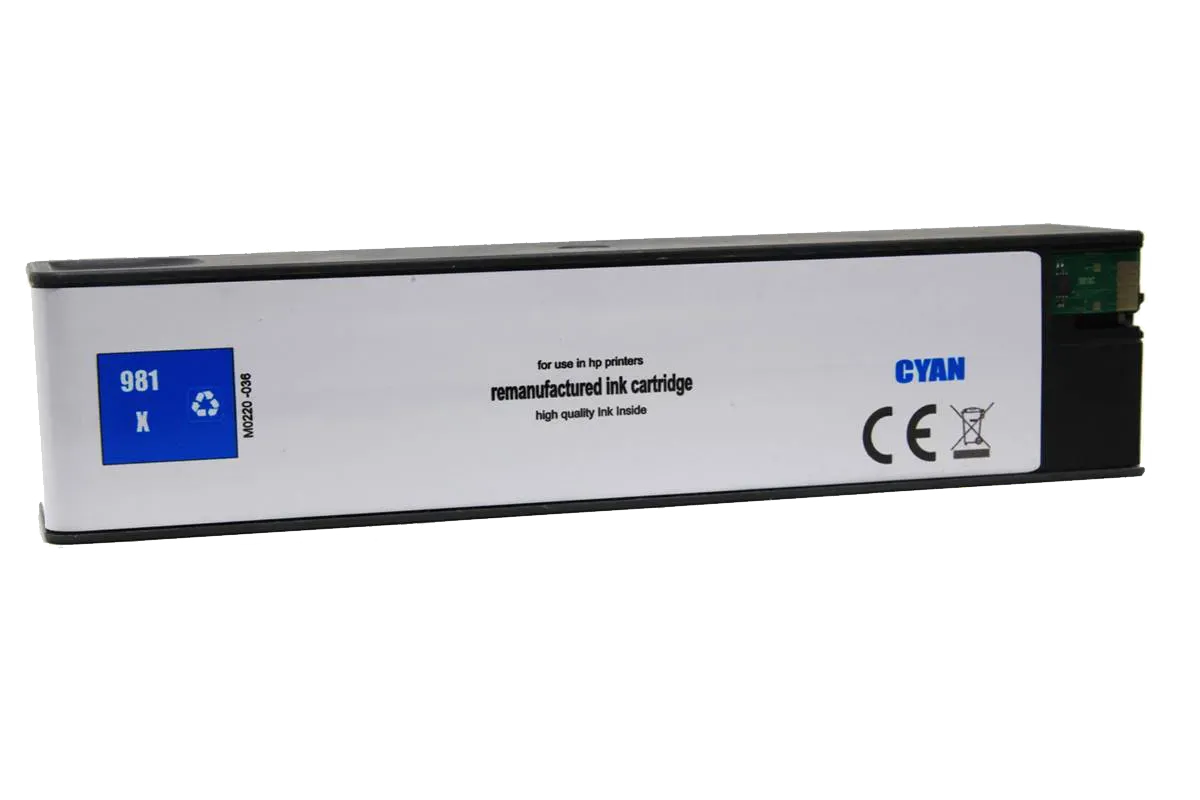 Kompatibel zu HP 981X / L0R09A Tinte cyan