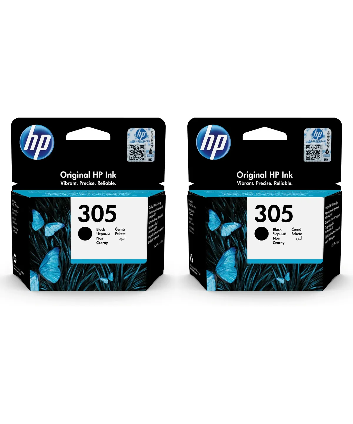 HP 305 / 3YM61AE TWIN Tinten Doppelpack schwarz (2 Stück)