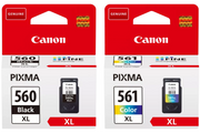 Canon PG-560XL / CL-561XL Tinten Sparset schwarz, color (2 Stück)